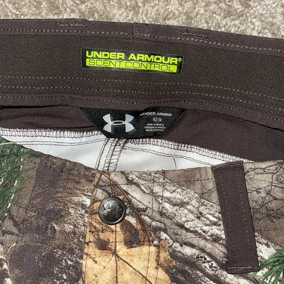 EUC Under Armour RealTree Xtra Camouflage Hunting Pants 1259177 in size 42/34 - Picture 4 of 8